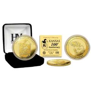 University of Kansas 100th Anniversary Gold Coin:  Sports 