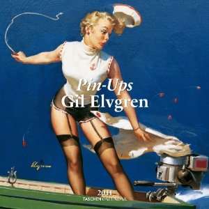  2011 Art Calendars: Gil Elvgren   12 Month Art   30x30cm 