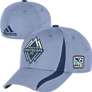 Vancouver Whitecaps Blue adidas Authentic Player Flex Hat  