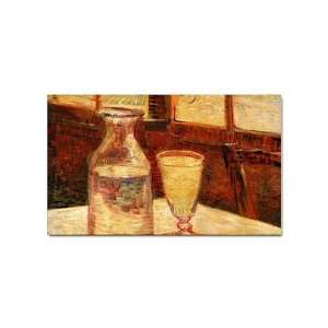  Still Life with Absinthe By Vincent Van Gogh Magnet 