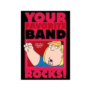  Family Guy Your Band Rocks Magnet FM2066: Kitchen & Dining