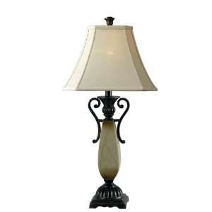  Kenroy Home Kelsey 1 Light Table Lamp   KH 32054BZM: Home 