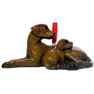 Dog Day Afternoon Yellow Lab Ornament 