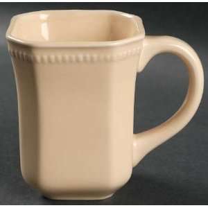 Cindy Crawford Style Ellery Yellow Mug, Fine China Dinnerware:  