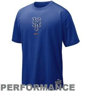  New York Mets Dri Fit Logo T Shirt By Nike: Sports 