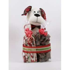   Farm Hand Tartan Dog Toy + Treats (Holiday Gift Set): Pet Supplies