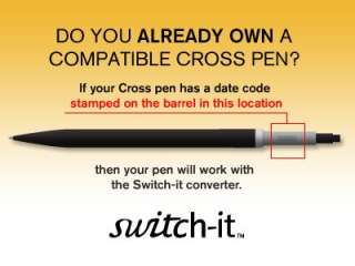Cross Pen SWITCH IT Pencil Converter Cartridge Refill  