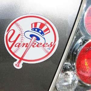    New York Yankees 6 Team Logo Car Magnet: Sports & Outdoors
