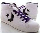 CONVERSE ATTACHE High White Leather Basketball Shoes Si
