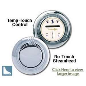   Temp Touch Plus Traditional Control Kit Polished Gold Patio, Lawn