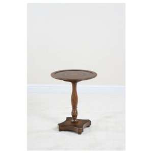  Ultimate Accents Myriad Promo Glass Top End Table: Home 