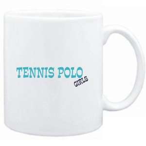  Mug White  Tennis Polo GIRLS  Sports