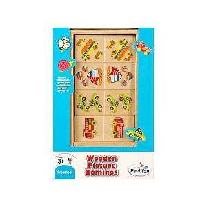  Pavilion Wooden Dominos   Auto Toys & Games