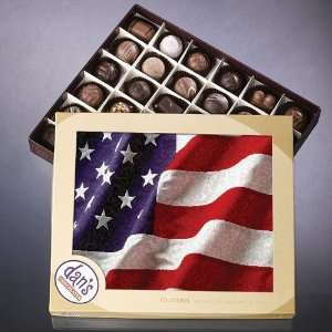 Fourth of July Chocolates 1 Lb. Assorted: Grocery & Gourmet Food