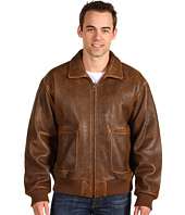 Scully   Mens Vintage Distressed Lamb Bomber Jacket