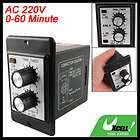   Power ON OFF Programmable Double Time Delay Relay 0 60 minute ATDV Y