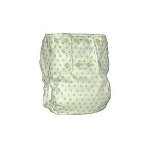 Mommys Touch One size Snap All in One   Cloth Diaper (Celery Baby 