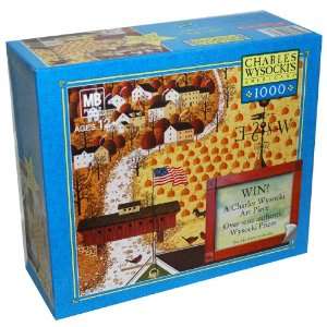   Wysockis Americana 1000 Piece Puzzle   Apple Seed Woods: Toys & Games