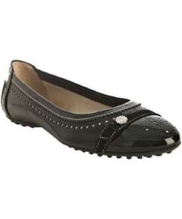 Tods black patent leather Dee British ballet flats   up to 