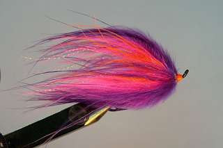 Alaskabou Flies 6 Pink Popsicle Steelhead Salmon #2/0  