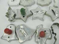 14 Christmas Cookie Cutters Tree Gingerbread Snowman  