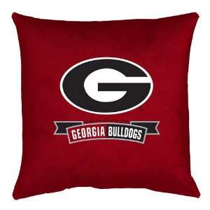  NCAA Georgia Bulldogs Pillow   Locker Room Series Sports 