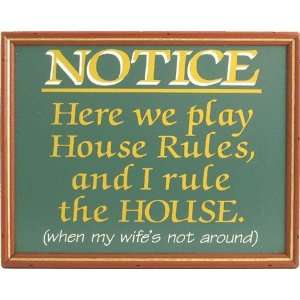 funny sign house rules humor bathroom garage politics man funny