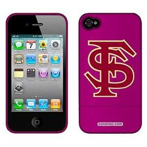  Florida State University FS on AT&T iPhone 4 Case by 