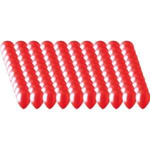  Red 9 Latex Balloons 100 count: Toys & Games