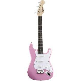 Fender Squier® Mini Stratocaster® Electric Guitar, Pink, Rosewood 