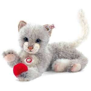  Steiff Kitty Grey Plush Cat Toys & Games