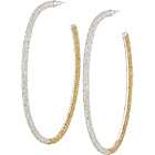 Michelle Monroe Oblong Hoop Earrings $621.00