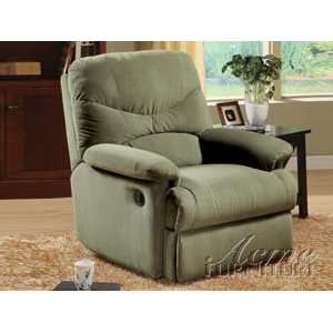  Acme Furniture Sage Microfiber Recliner Chair 00630: Home 