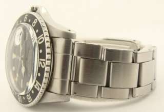 Rare Vintage Rolex GMT Master 1675 Gilt Dial Watch  