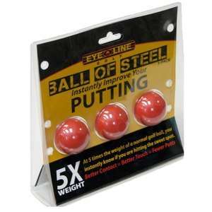  EyeLine Golf Ball of Steel 3 Pack