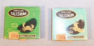 VINTAGE MEXICAN CERRILLOS MATCHES~ZODIAC SIGNS~1 SEALED  