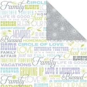  Family Matters: 12 x 12 Double Sided Cardstock: Office 