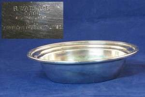 American President Lines Silver Serving Dish  