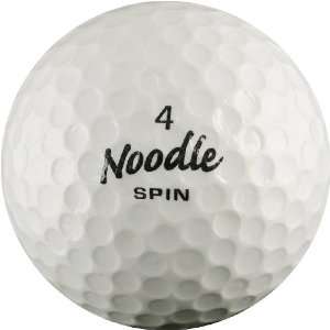  24 Used Golf Balls Maxfli Noodle Spin AAA: Sports 