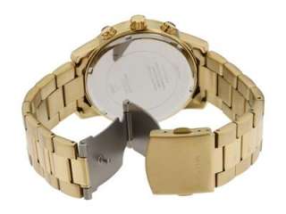 BRAND NEW GUESS GOLDTONE STAINLESS STEEL WATCH U15061G3  