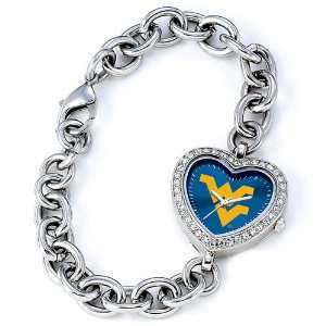  Ladies West Virginia University Heart Watch Jewelry