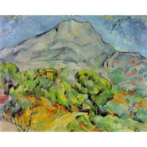 Cezanne   La Montagne Sainte Victoire   Hand Painted   Wall Art Decor 