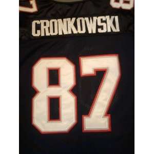Rob Gronkowski Jersey **MISPRINT** (Rob Cronkowski) Size 50 (Large 