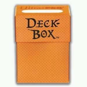  ORANGE   Ultra PRO Textured Gaming Deck Box   Includes 50 