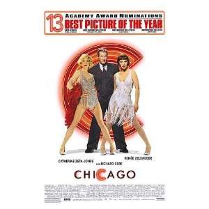  Chicago Original Movie Poster, 27 x 40 (2002)