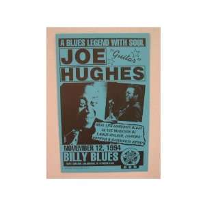  Joe Hughes Handbill Poster guitar Guitar 1994 