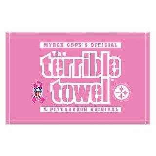   Breast Cancer Awareness Pink Terrible Towel: Sports & Outdoors