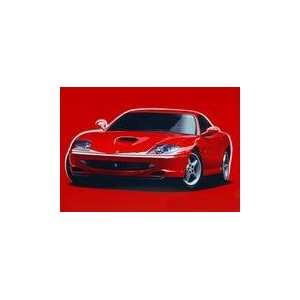 : FUJIMI MODELS   1/24 Ferrari 550 Maranello Sports Car (D) (Plastic 