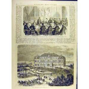  1863 Boulogne Sur Mer Bathing Building French Print