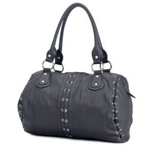 MSQ00103BK Black Deyce Sarah Stylish Women Handbag Double handle 